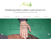 Tablet Screenshot of mukule.de